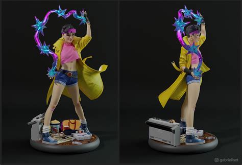 Jubilee Xmen Collectible Fan Art Zbrushcentral