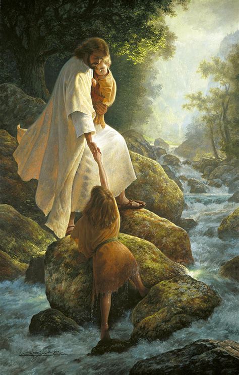 Be Not Afraid Painting By Greg Olsen