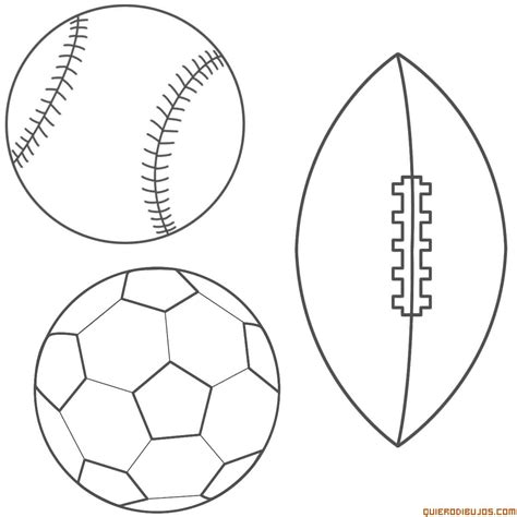 Tres balones para colorear | Football coloring pages, Sports coloring