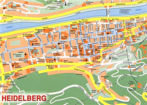 Map Of Heidelberg Germany From Terra In Germany Private Flickr