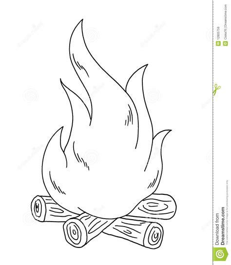 13 Fire Clipart Black And White Preview Campfire Cliparts