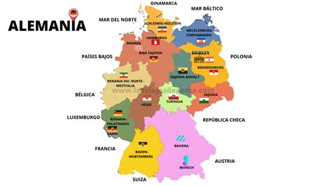 Desaparecido Adentro Correspondencia Munich Alemania Mapa Brillante Honorable Durante
