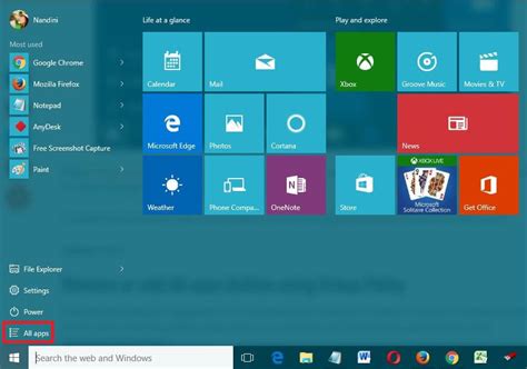 How To Add Or Remove “all Apps” From Windows 10 Start Menu