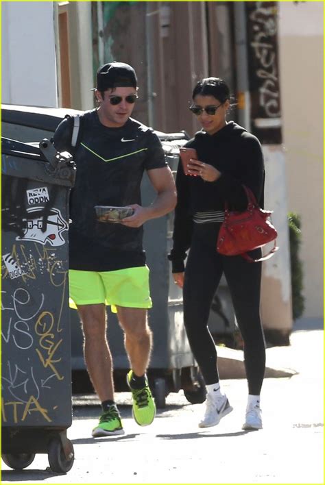 Zac Efron Works Out With Girlfriend Sami Miro Photo 920810 Photo Gallery Just Jared Jr