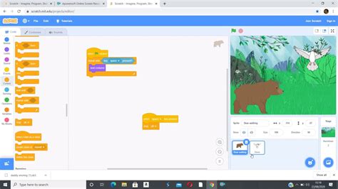 Scratch Tutorial 1 Creating Animation Using Scratch Code 30 Youtube