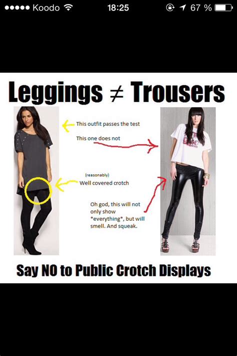 How Not To Wear Leggings Musely