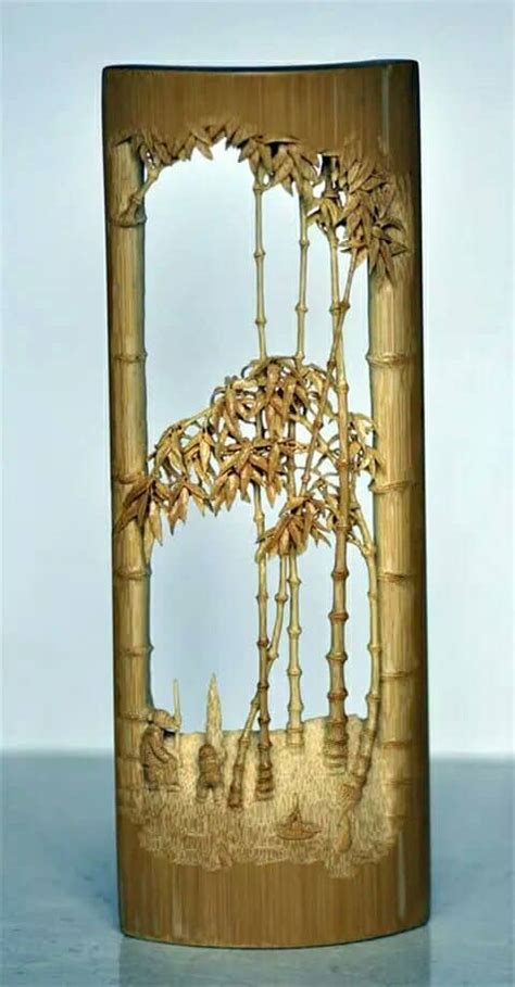 Chinese Bamboo Carving With Art Beats Nature