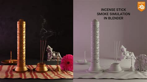 Incense Stick Simulation In Blender 292 Youtube