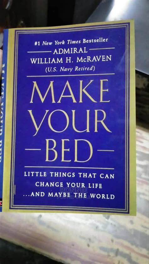 Make Your Bed Book By Admiral William H Mcraven In Nairobi Central