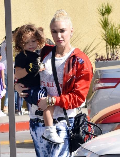 There, the voice judge, 42, is. Gwen Stefani and Apollo Bowie Flynn Rossdale Photos Photos ...