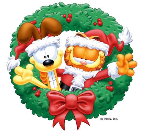 Christmas Garfield And Odie Holiday Pictures Christmas Pictures All