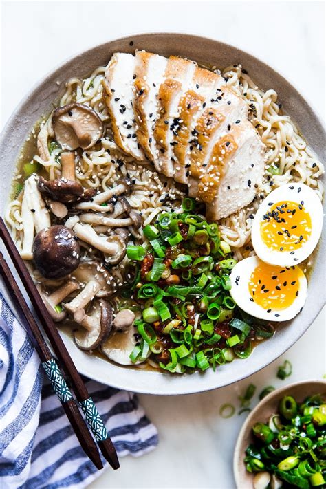 If making ahead it will keep in the fridge for a couple of days. Easy Chicken Ramen Soup Recipe | The Modern Proper ...