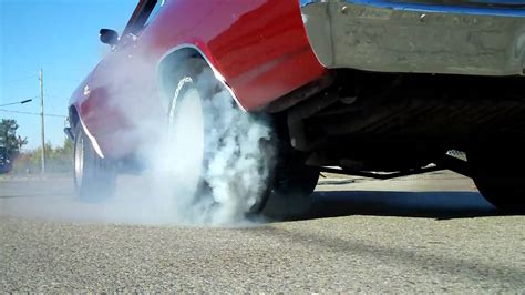 1969 Chevelle Ss 396 Burnout Youtube