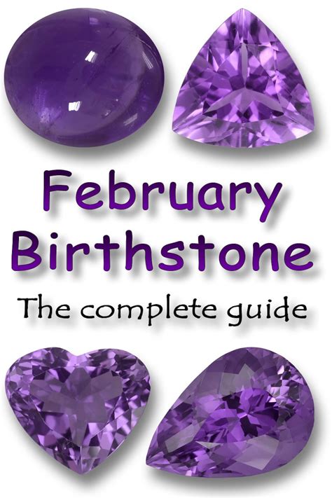 February Birthstone Amethyst Pin On Pisces Birthstone List