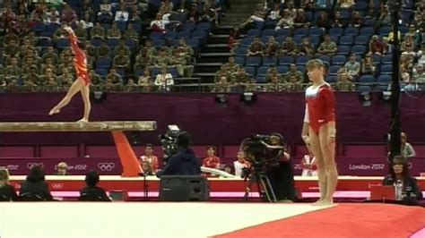 Anastasia Grishina Rus Floor Team Qualifications 2012 London Olympic