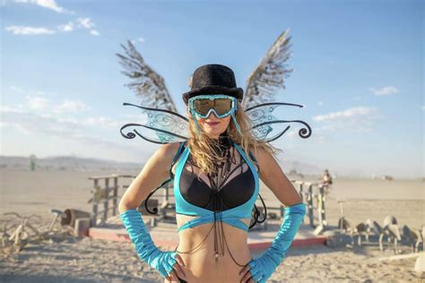 Immagini Dal Festival Burning Man Del Come Possibile