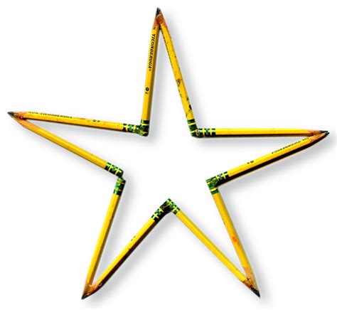 Recycled Pencil Stars Art Projects For Kids