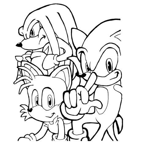 Ausmalbilder sonic werden alle liebhaber des blauen igels ansprechen. Sonic: Ausmalbilder & Malvorlagen - 100% KOSTENLOS