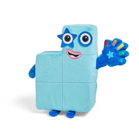 Numberblocks Character Five Feature Plush Hand 2 Mind Playwell