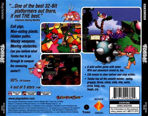 A really great game for a playstation 1. Tomba! PSX ISO Download - Emuparadise.org