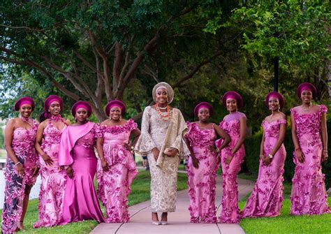 The Fabric Of Nigerian Weddings The New York Times