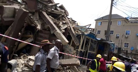 Another Building Collapse In Lagos Island 3rd In Two Weeks Pulse Nigeria