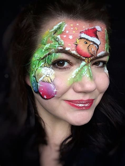 Pin On Winter Face Painting