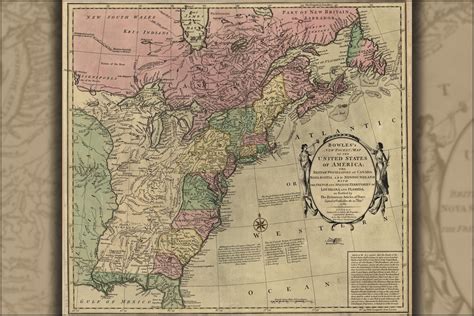 1783 Map Of The United States Map