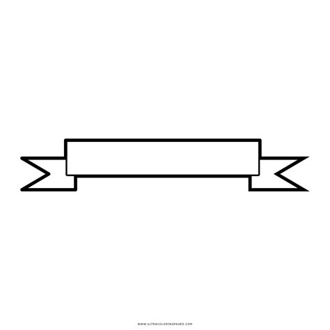 Banner Coloring Page - Ultra Coloring Pages