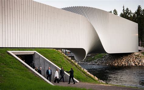 Bjarke Ingels Creates A Twisting Art Bridge In Norway Galerie
