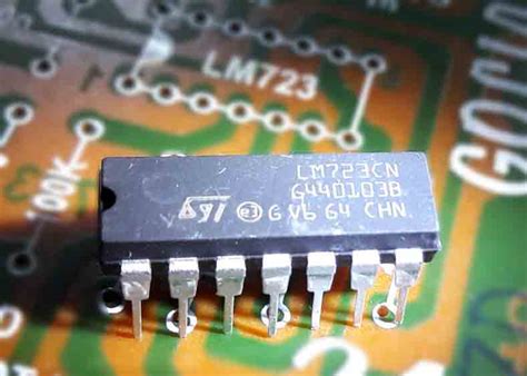 Lm723 Adjustable Power Supply With Over Current Protection Electronic