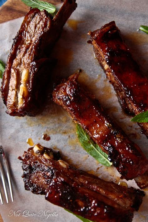 Sticky Spicy Lamb Ribs Not Quite Nigella