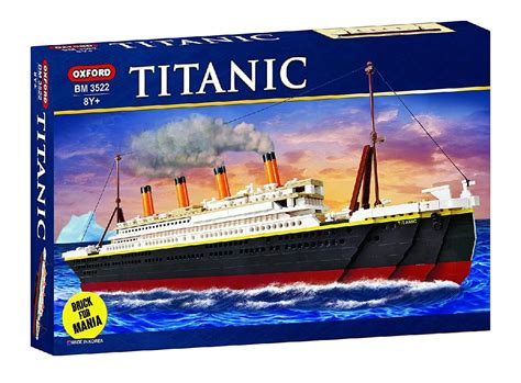 Oxford Deluxe Titanic Construction Set Mod Lisme Kit Pieces Cadeau Nouveau Vert Certifi