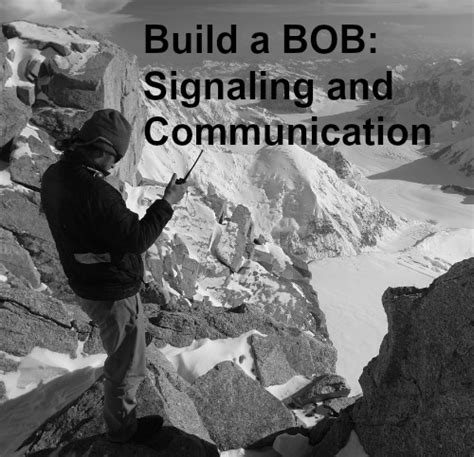 Build A Bob Signaling And Communication Survival Weekly