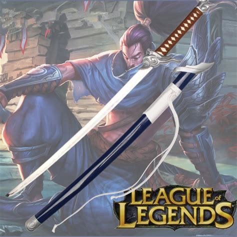 Yasuo Sword League Of Legends The Unforgiven Steel Replica Katana