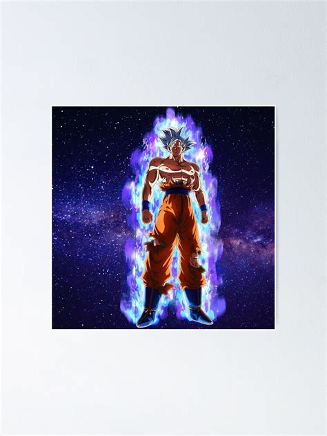 Dragon Ball Super Goku Ultra Instinct Final Form Poster For Sale By