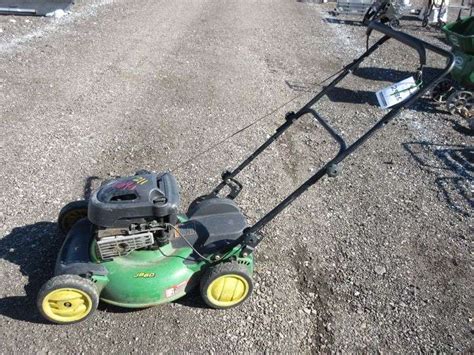 John Deere Js60 Push Mower Albrecht Auction Service