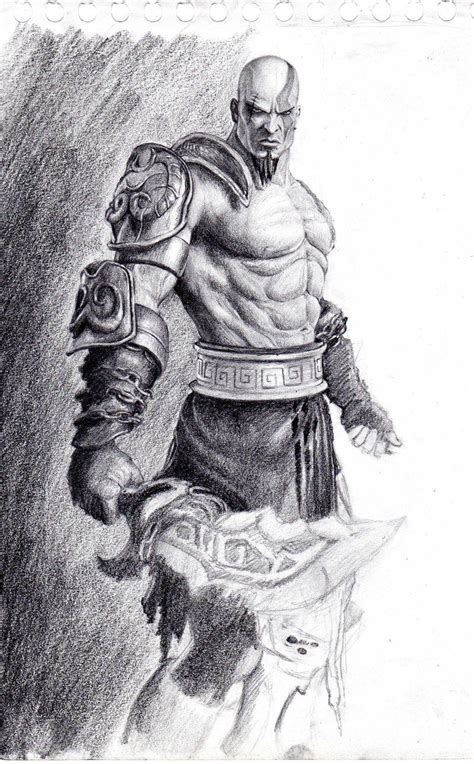 Kratos By Vviil Kratos God Of War God Of War War Art