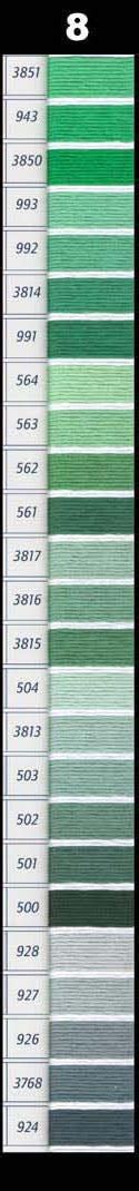 DMC Color Chart from 123Stitch.com