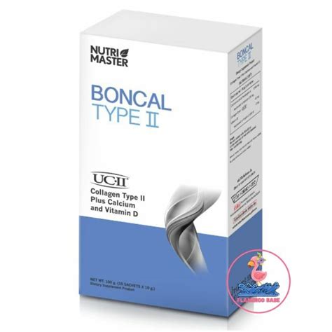 Nutri Master Boncal Type Ii 1กล่อง บำรุงกระดูกและข้อ ลดอาการปวด และเพิ่มการเคลื่อนไหวได้ดี