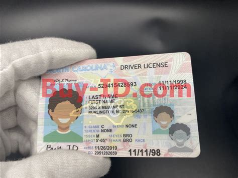 North Carolina State Id Card Scannable Fake Id Fake Driving License