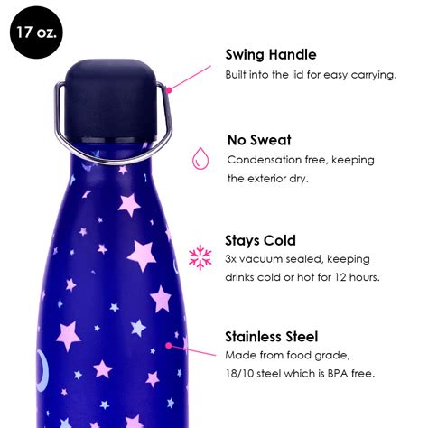 Starry Night Water Bottle