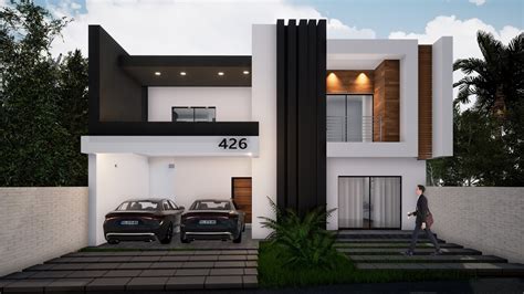 Maybe you would like to learn more about one of these? PLANOS DE CASAS MODERNAS 10X20M Fachadas de casas modernas ...