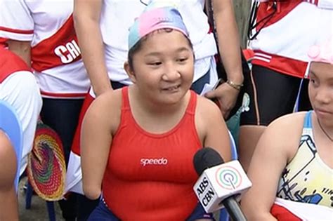 Swimmer Na Walang Kamay At Paa Nagpabilib Abs Cbn News
