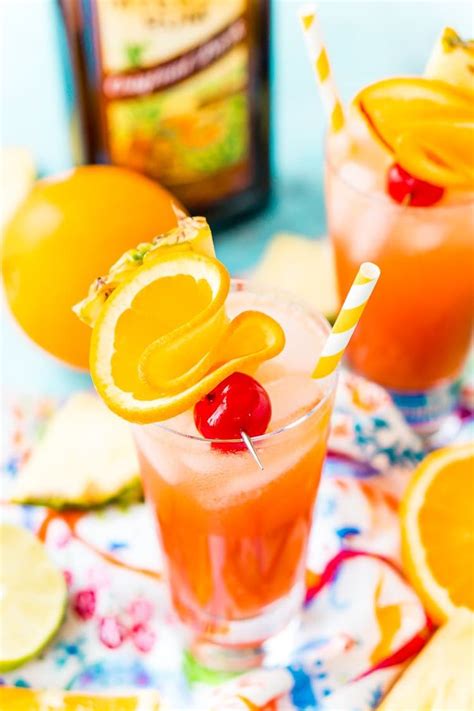 Planters Punch Is A Fruity Cocktail Thats Spiked With