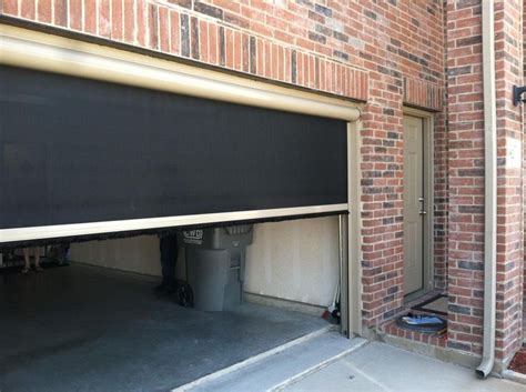 Motorized Retractable Screens To Enclose A Garage Area Use Your Garage