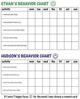 Behavior charts • preventative strategy • gather information • track progress • prompt for caregivers to reinforce • visual reminder • fun for kids (sometimes!) • stay focused on the targets 2. behavior chart | Individual behavior chart, Kids behavior ...