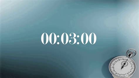Please use it when you want to concentrate for 3 minutes. TIMER for 3 minutes - YouTube