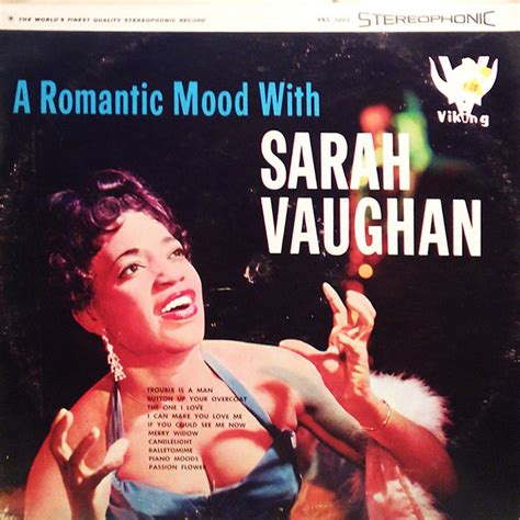 a romantic mood with sarah vaughan by sarah vaughan album reviews ratings credits song