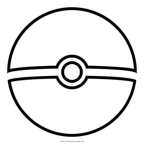 Pokemon Ultra Ball Coloring Pages Sketch Coloring Page